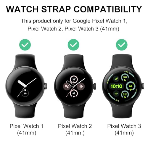 Correa metálica Bling para Google Pixel Watch 3 41mm miniatura 2