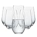 Schott Zwiesel Crystal Glass Tritan Crystal Glass Forte Collection Universal/Cocktail Tumbler, Stemless Wine Glass, 19.1-Ounce, Set of 6