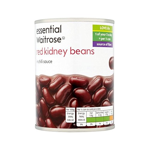 Red Kidney Beans in Chilli Sauce essential Waitrose 395g