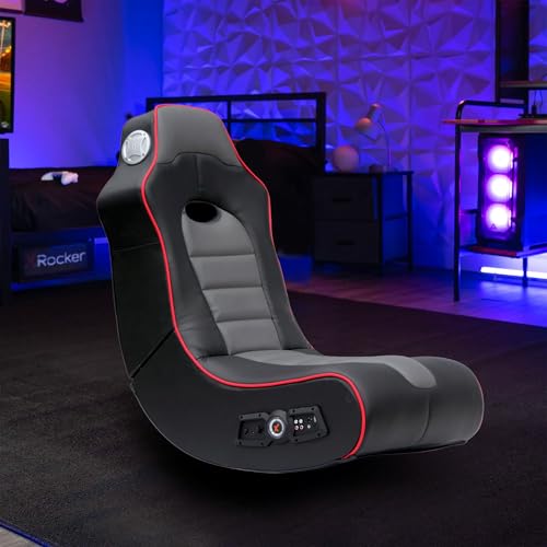 X Rocker Gaming Floor Rocker Chair with Built-in Speakers, Foldable for Any Room, Perfect Gift for Gamers