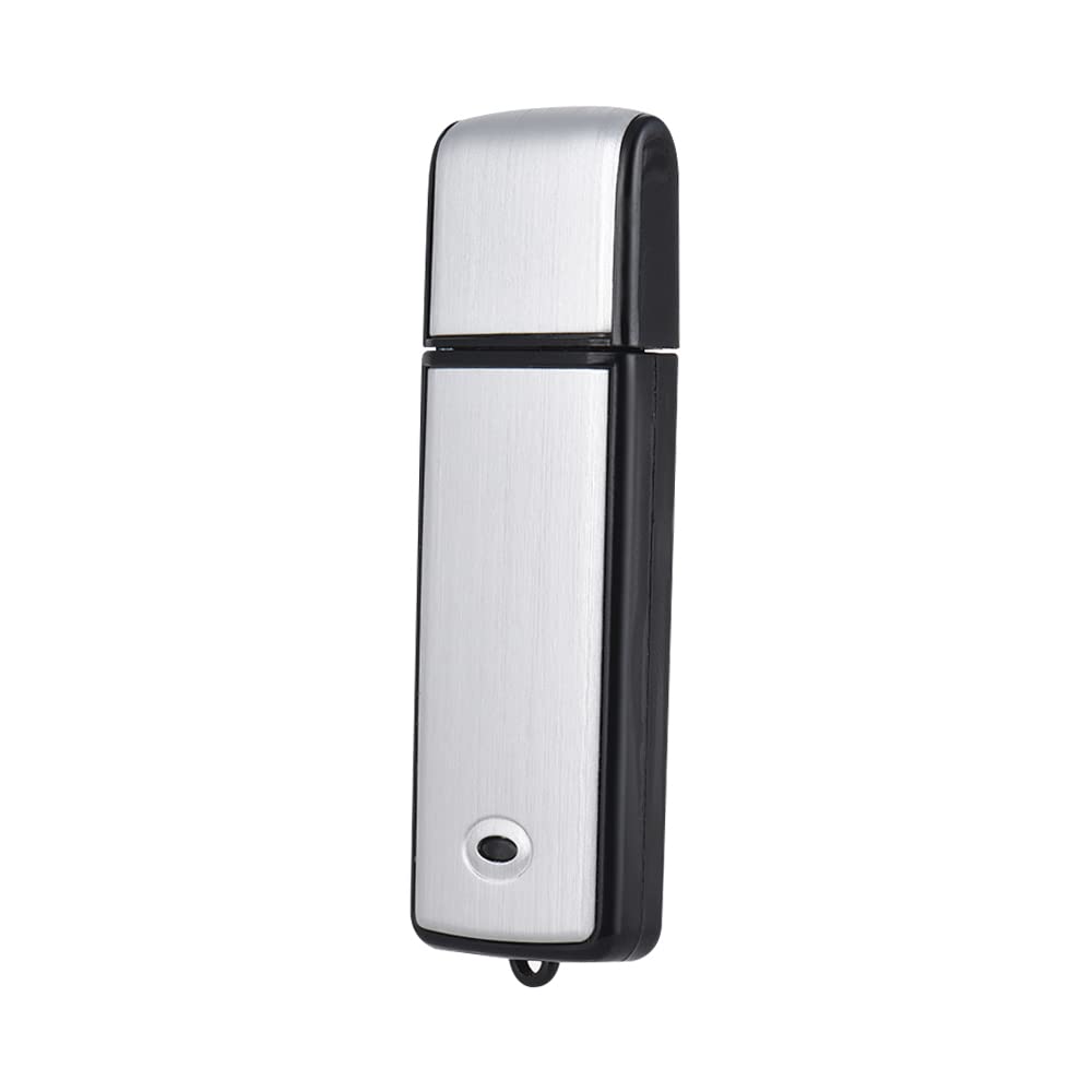 LUCHONG Voice Recorder,8GB USB Digital Audio Voice Recorder USB Disk Flash Drive Memory Stick 18 hours Recording Rechargeable for Office School