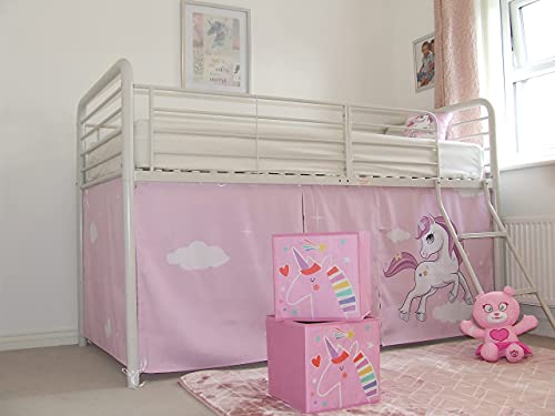 HLS Unicorn Pink Tent for Midsleeper Cabin Bunk Bed - Thumbnail 7