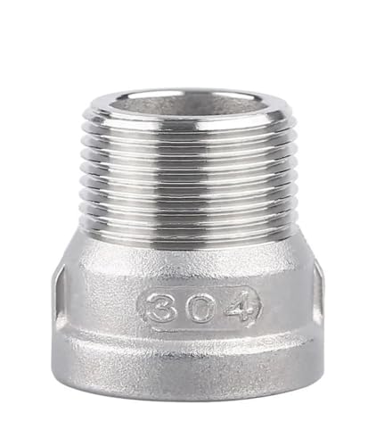 Bushing BSPT 1-1/2 Inox 304 Anti-Corrosion pour Tuyauterie
