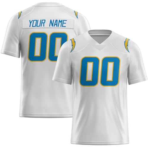 Custom Football Jersey Personalized Football Uniform Stitched Printed Team Name Number Logo for Men Women Kids