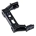 MOHERO Aluminum Alloy Rear Bumper Mount Servo Stand CNC for AXIAL SCX10 II 90046 1/10 RC Crawler Car (Rear Bumper Mount, Black)