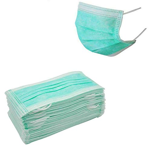 Mascarilla Facial quirúrgica de 3 Capas, 50 Unidades