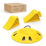 Nilight Trailer Wheel Chocks and Wheel Dock Kit - Prevents Trailer Wheel Sinking, Accessories for Boat Trailer Travel Campers, and RVs