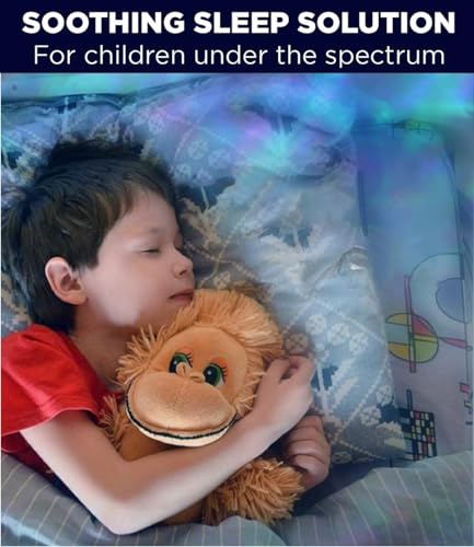 Calming Sensory Lights, Sensory Toys for Kids with Autism, Ocean Light Projector with 7 Color Patterns, Light Projects Water Ripple Effects onto Walls and Ceilings, Autism Toy, for Children and Adults - Image 6