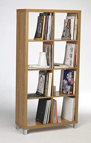 Kit Closet Estantería Kubox 8 Huecos Color Maple