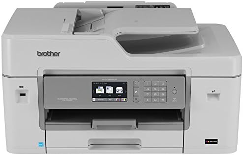 Brother MFC-J6535DW All-in-One Color Inkjet Printer, Wireless Connectivity, Automatic Duplex Printing, Amazon Dash Replenishment Ready