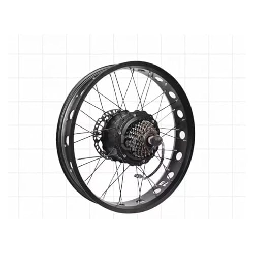 73 Super Motor Wheelsets 20x4.0 Hub 750W
