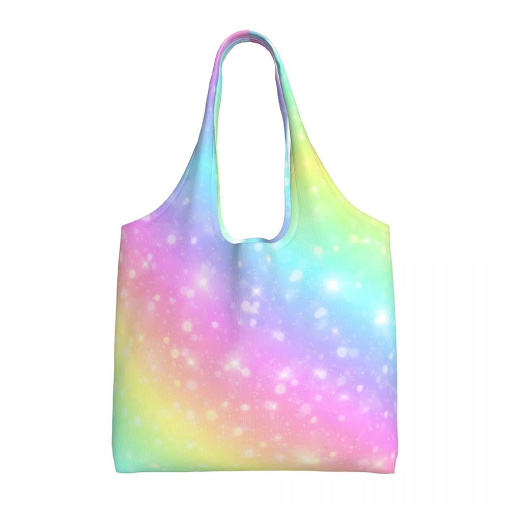 bositigo Cute Boho Canvas Tote Bag for Women, Funny Grocery Beach Bag Gifts Reusable Shopping Handbags Casual Travel