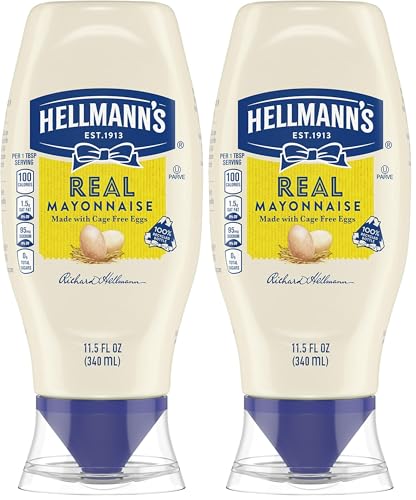 Hellmann's Real Mayonnaise Real Mayo Squeeze Bottle For a Creamy