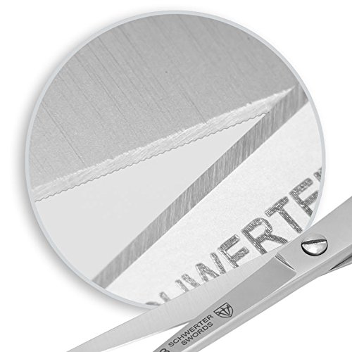 DREI SCHWERTER - Roestvrije professionele kappersschaar in etui, nieuw met kam en doek - Image 7