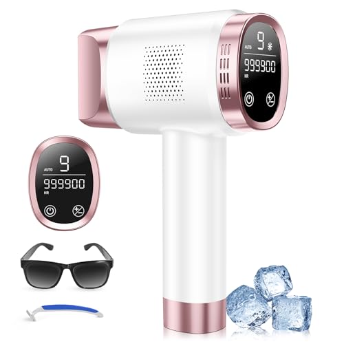 Epilatore Luce Pulsata con Raffreddamento Ghiaccio, Epilatore Laser con Touch