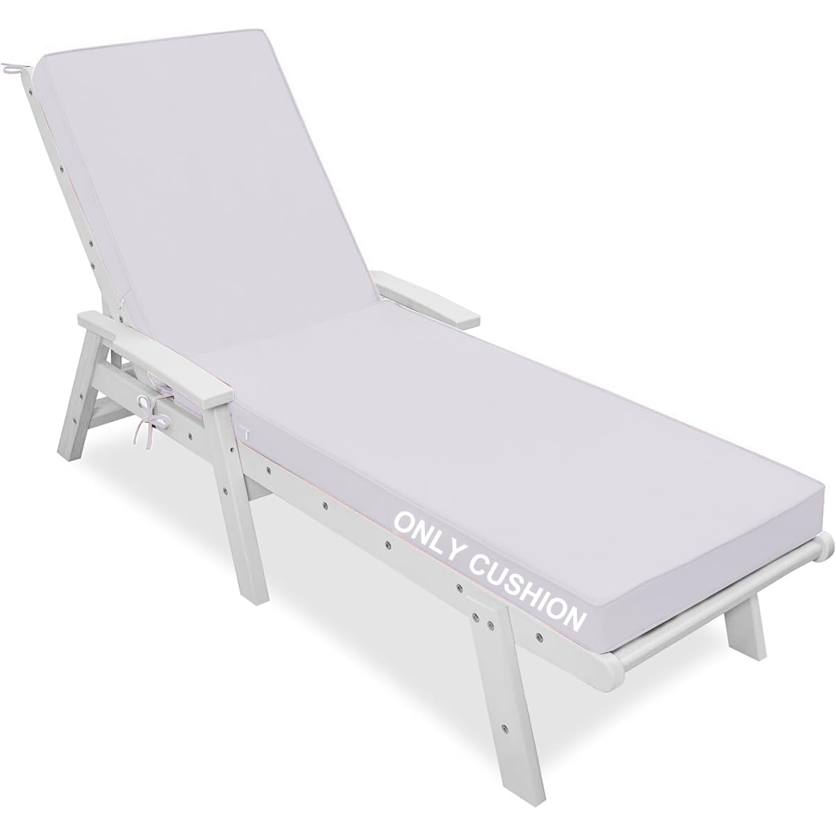 WLXFF Garden Steamer Sunlounger Cushion Waterproof Sunbed Cushions For Sun Loungers Replacement Sun Lounger Cushions Rocking Chair Garden Chair With Backs,NO13,178X59X5CM