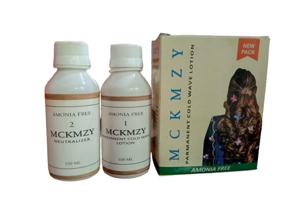 MCKMZY Permanent Cold Wave Lotion with Neutralizer, Ammonia Free, Hair Curling and Perming Lotion, 100 ml Each - Review, Price and Buying Guide