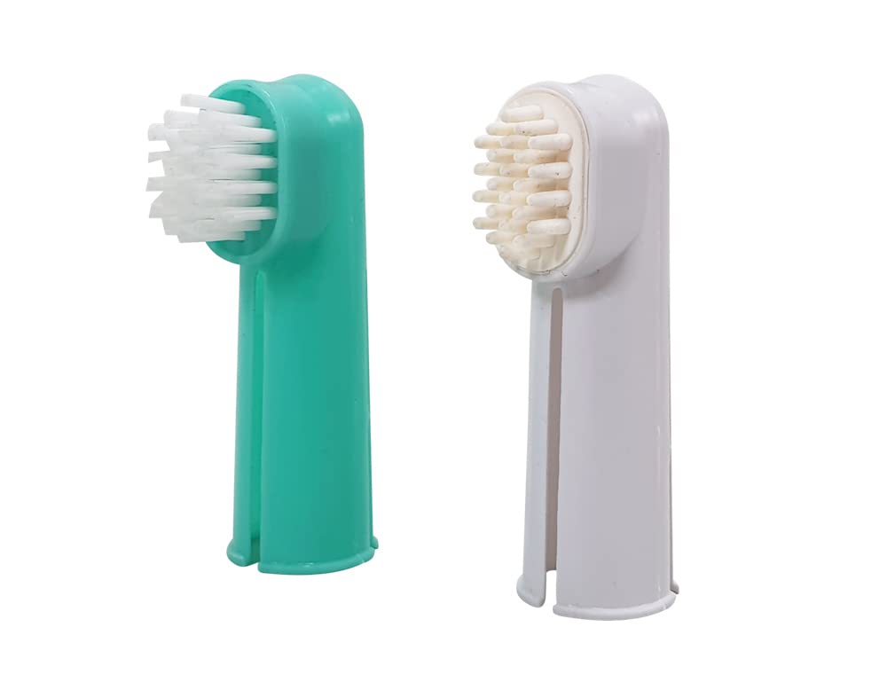 Nobby Pet Vert Dog Finger Brush (X2)