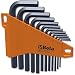 Produktbild BETA 96N/SC12 Sechskant-Stiftschlüsselsatz Werkzeug-Set Werkstatt Tools (12-teilig, mit Halterung, gebogen, verchromt, mit kugelförmigem Kopf, höcht widerstandsfähig, Made in Italy)