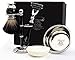 Price comparison product image CHRISTMAS MEN SHAVING GIFT SET WITH BADGER HAIR BRUSH SHAVING RAZOR SHAVING SOAP AND SHAVING BOWL