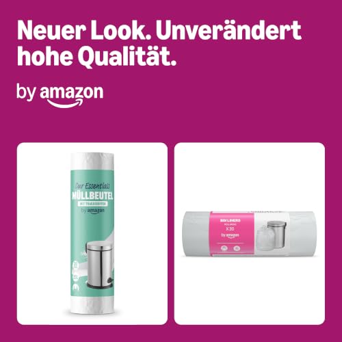 by Amazon Unparfümiert Müllbeutel 30 x 25l