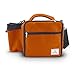 Fitpacker Large Meal Prep Bag - Double Insulation with 4 Meal Prep Containers (4 Meal, Rusted Red V2.1)