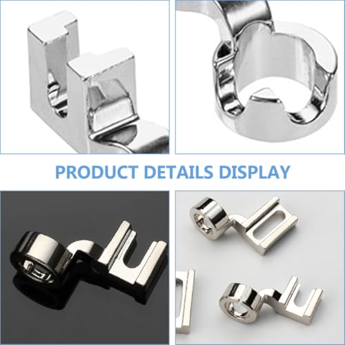 Set de 2 Piezas Pies para Máquina de Coser en Aleación de Zinc miniatura 3