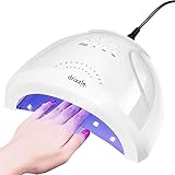 Drizzle Nail Dryers, UV LED Nail Lamp Light, Gel Polish Lamp Salon Quality Curing Manicure 48W Quick...