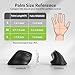 acer Ergonomic Mouse Wireless, Vertical Computer Mouse for Office, Ergo Mice Rechargeable for Medium to Large Sized Hands, 2.4GHz USB Receiver, 800/1200/1600 DPI, 6 Buttons for Laptop, PC and Desktop