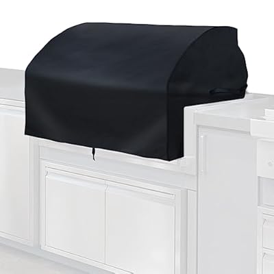 Grill Cover Replacement Parts for Built in 42 Inch Grills Alfresco Wolf OG42 Heavy Duty Grill Cover Lynx and Twin Eagles 42" Built-in Grill Cover Black Grill Top Cover 1 Pack