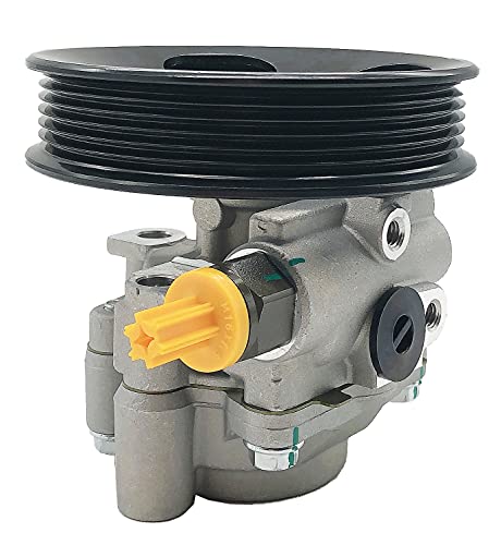 Well Auto Power Steering Pump W/Pulley Compatible With 00 01 02 03 04 05 06 Toyota Tundra; 01 02 03 04 05 06 07 Toyota Sequoia 21-5264 215264 443100C030, 443200C020, 443200C030 #TOP27