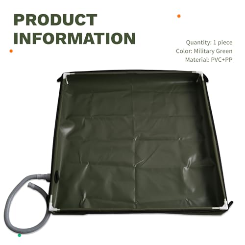 Outdoor camping shower tray imperméable avec bassin de drainage