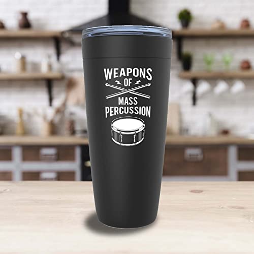 Tumbler Viking Negro Edición Especial para Bateristas - 20 oz - Bubble Hugs miniatura 3