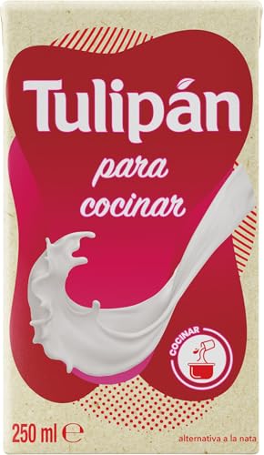 Tulipán alternativa a la nata para cocinar 18% sin lactosa