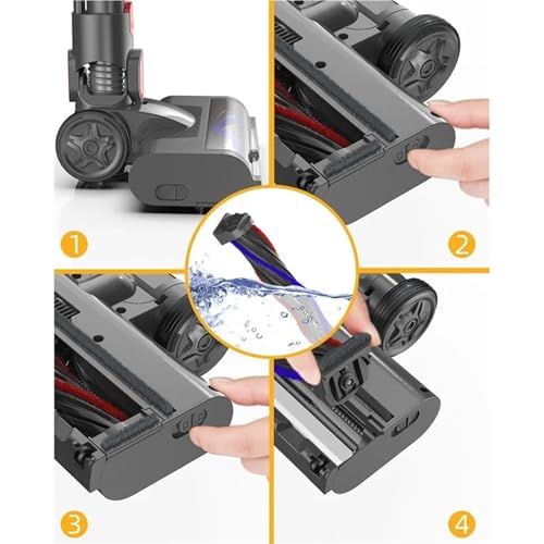 Tête d'aspirateur Dyson V7 V11 V15 pour voir la saleté cachée avec LED
