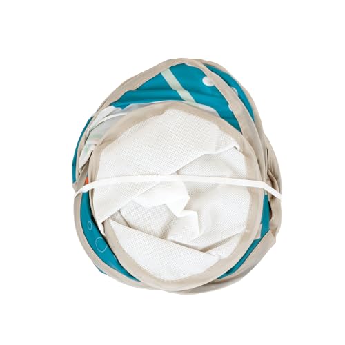 Image of Kitty City Ocean-Themed Pop-Up Cat House, Collapsible Indoor Cat Hideout with Peekaboo Openings, Lightweight Foldable Kitty Play Furniture for Play & Lounging