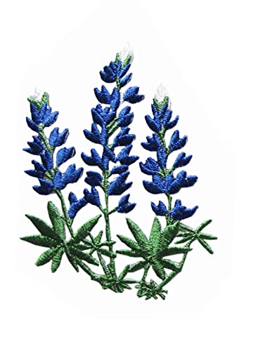 ETDesign #E04503B Blue Bloom Lavender Gardening Flower Texas Bluebonne