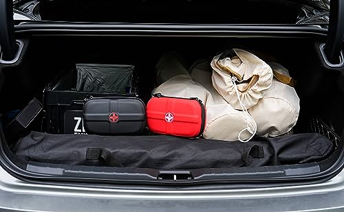 RHINO RESCUE EVA First Aid Kit, HSA/FSA Eligible, Small Waterproof Portable Emergency Hiking First Aid Kit for Backpackingg, Medical Kit for Travel, Home, Car, College Dorm, Camping, Boat (Red) - Image 6