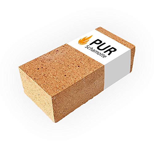 Schamottstein NF1-76 - 230x114x76mm 10 Stück