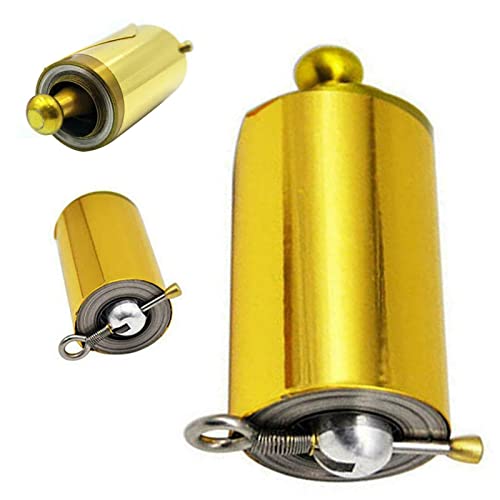 Fancyes 2x Bastão de Bolso Mágico Portátil Ao Ar Livre aço Metal Esporte Brinquedos Truques de Varin