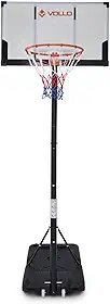 Tabela de Basquete Portátil Ajustável 3,05m Aro 45cm Vollo
