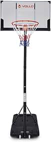 Tabela de Basquete Portátil Ajustável 3,05m Aro 45cm Vollo