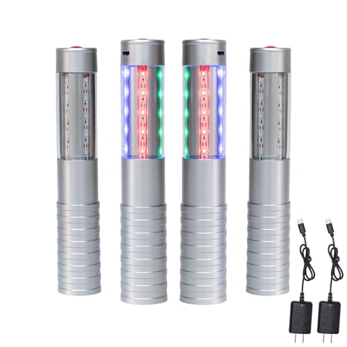 Bottle Service Lights LED Strobe Baton Bottle Girl Lights Rechargeable Handheld Flashing Club Signs...