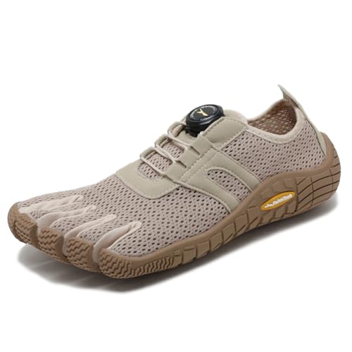 Gallonshark New Barefoot Magic Claw Five Finger Shoes Home Essentials Sock Shoes Multi-Purpose & Ultra-Portable Water Footwear Brown-12.5 Women/10.5 Men