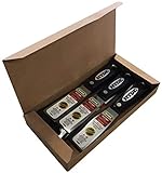 Hyde Black and Silver 02050 1-1/4 inch Putty Stiff Knife, Pack of 5 (1 1/4 inch)