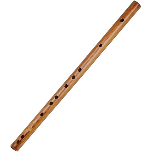 EXCEART Wooden Piccolo Flute - Wood Music Instrument Trumpet Traditional Chinese Musical Instruments Birthday for Beginners (Key F)