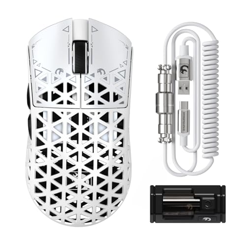 Souris de jeu sans fil 42000 DPI ultra légère Bluetooth 2.4G USB-C