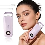 Wimpernzange Heizbare Wimpernzange, Heizbarer Wimpernkräuter – Natürliche 24-Stunden-Krausung, 3s Schnelles Vorwärmen, 4 Präzise Temperaturstufen mit LCD-Display, Tragbar mit Type-C AufladungBeheizbar