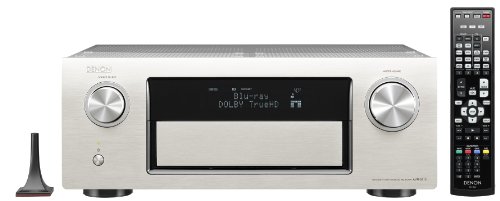AVR 3313 7.2 AV-Receiver (Aluminium-Front, 7 HDMI mit 3D, 4K, Airplay, Spotify, Internetradio, Netzwerk, USB, 7x 165 Watt) silber