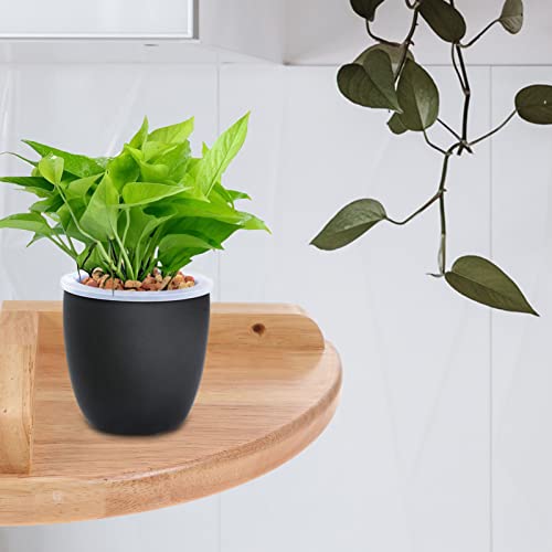 Garneck Floating Wall Shelf Display Stand with Rounded Edges for Bedroom Kitchen, Office, Living Room, Bathroom, Oak Shelves, 18 cm - Image 4